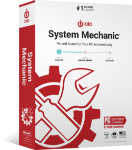 System Mechanic box facing right