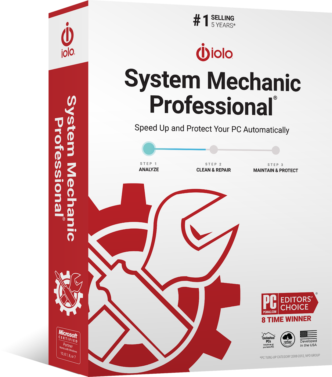 System Mechanic Pro box facing right