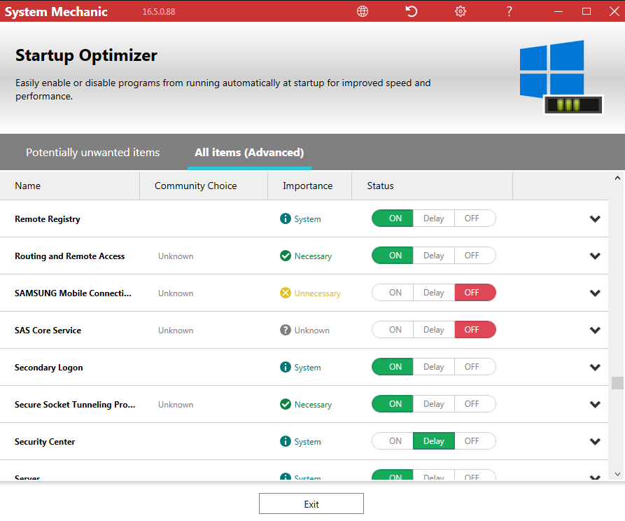 Startup Optimizer