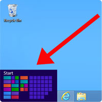 Windows 8 Start Button