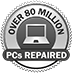 Over 75 million PCs repaired