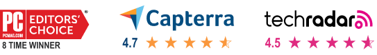 PC Magazine / Capterra / techradar
